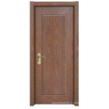 Simple conception simple Porte classique en bois massif